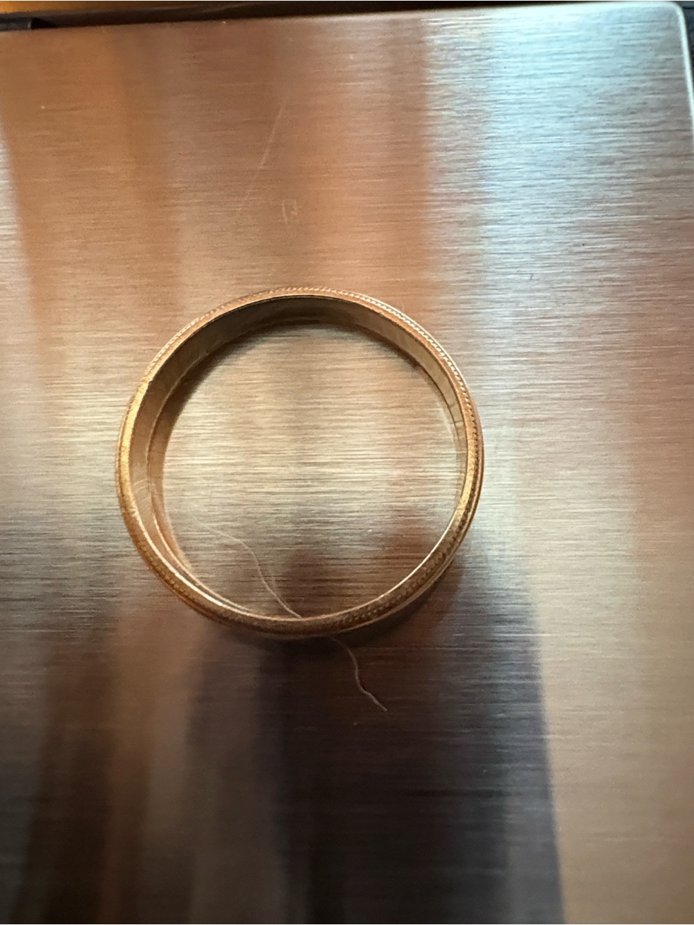 14KP gold ladies ring - Picture 3 of 4